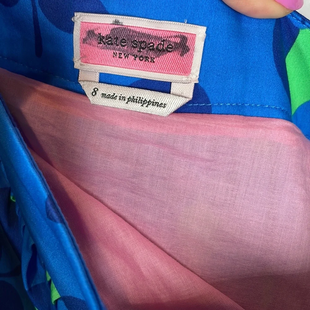Kate Spade color block apple maxi skirt New size 8